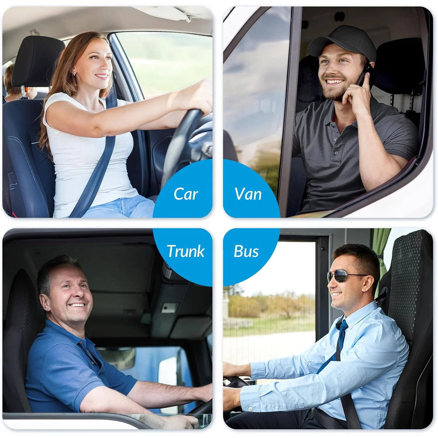 Comfort Car Booster Seat Cushion,Memory Foam Cushion,with Non-Slip Base, Black, Improves Posture & Vision