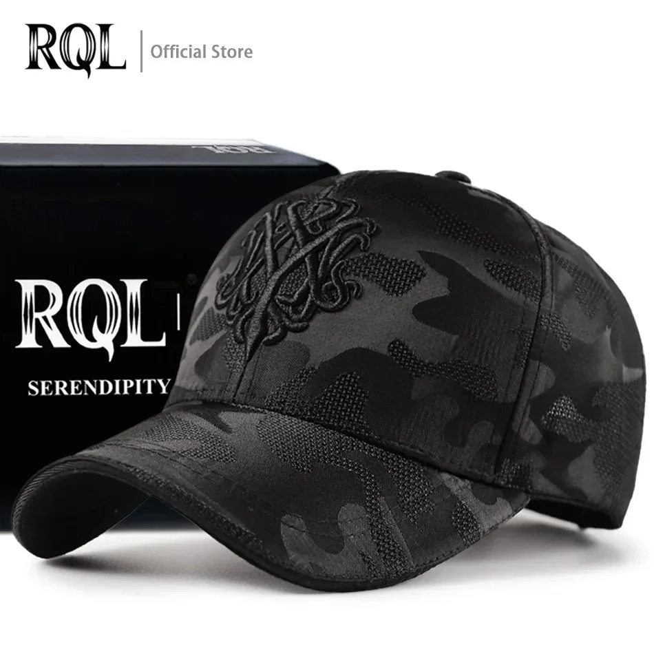 Embroidery totem military camouflage trucker hat men's black baseball cap hip hop luxury winter sun male sport mesh baseball cap