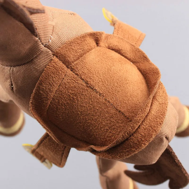 25cm Disney Animation Toy Story Woody Sheriff Bath Red Heart Horse Ordinary Acousto-optic Plush Toy Sofa Pillow Birthday Gift 6