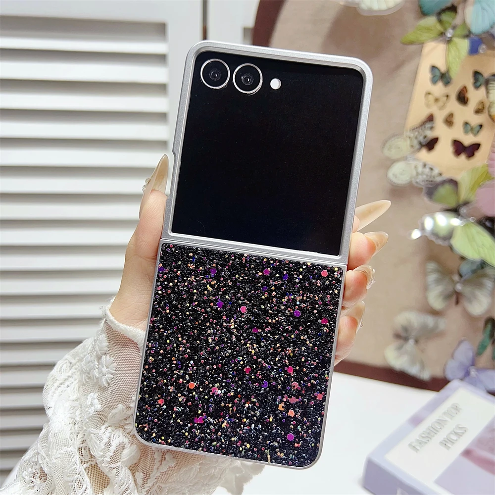 Luxury Glitter Colorful Laser Phone Case with Electroplated Finish
