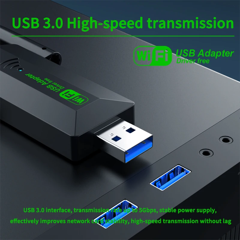 Dual Band WiFi USB Adapter 5
