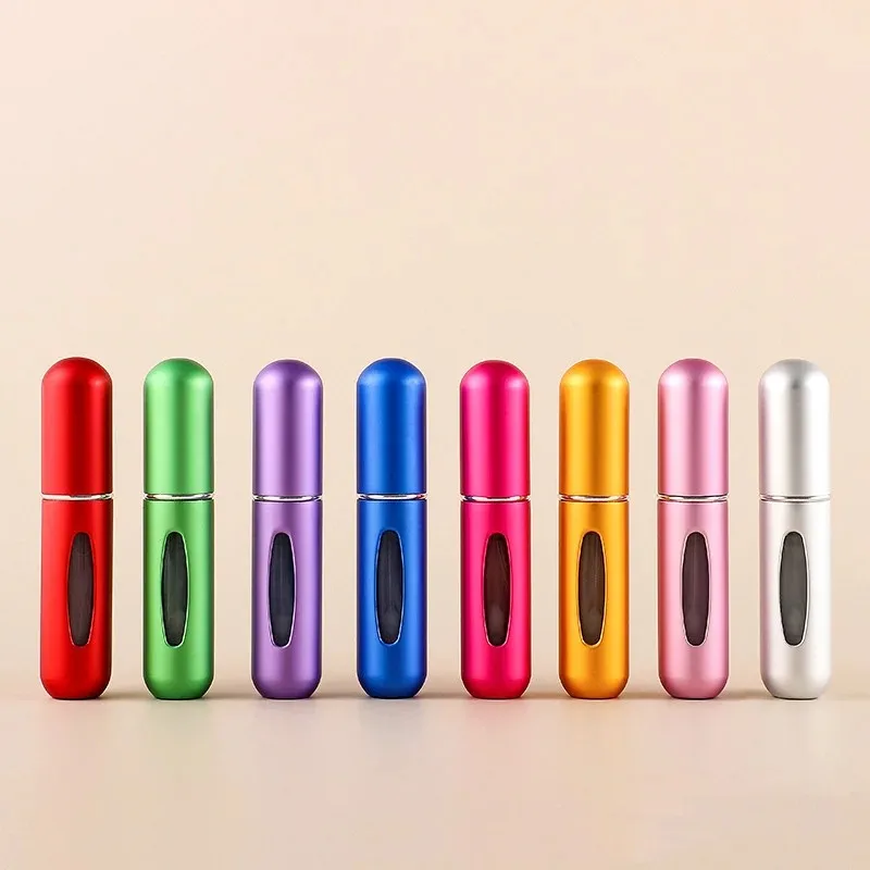 1/5Pcs Refillable Perfume Bottle Spray Pump Portable Travel Container perfume bottle perfume atomizer refillable bottles perfume spray bottle