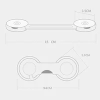 Child Safety Drawer and Cabinet Lock - 4/6Pcs