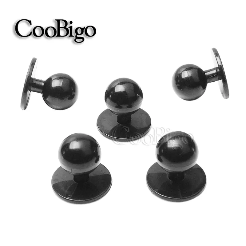 20pcs Plastic Buttons Restaurant Chef Uniforms Suit Buttons for Garment Clothes Dress DIY Accessories Black White 7mm 11mm 12mm 4