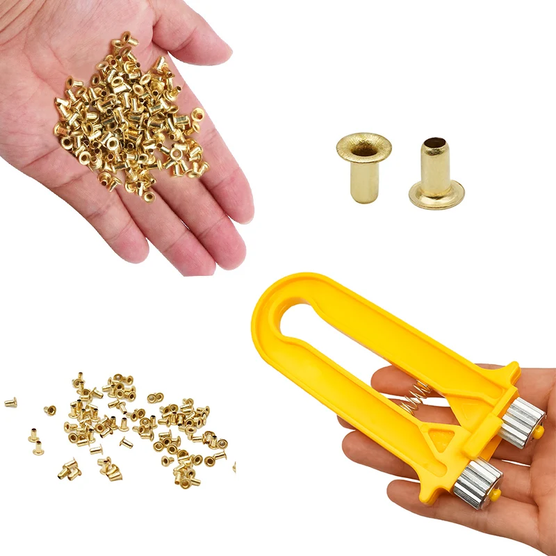 1100Pcs Copper Eyes With Beehive Nest Box Frame Tensioner Beekeeping Tools Hole Bees Nest Box Foundation Beehive Tools