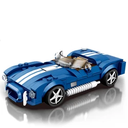 Creative City Vehicle DIY Car Building Block Set - 333 - Piece Desktop Display Toy (No Box)