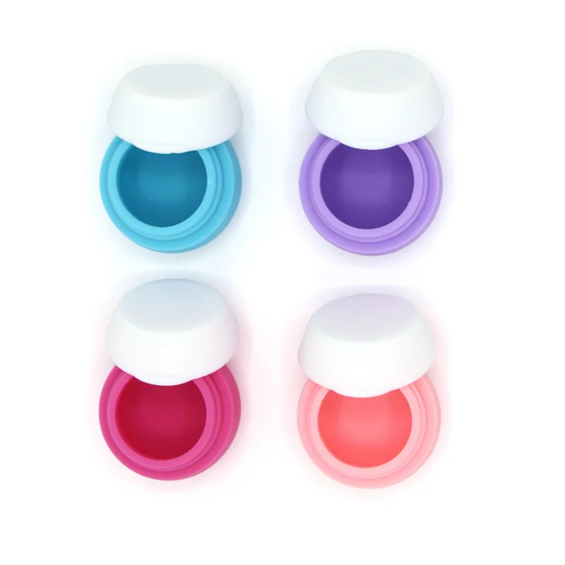 Barattoli da viaggio portatili in silicone da 20 ml con coperchio, barattoli cosmetici per crema per le mani, mini custodia per crema in polvere per gioielli da viaggio  66