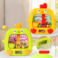 Kids Cartoon Cute Chick Catch Ball Machine Toys Creative Catch Doll Machine Mini Handheld Catch Ball Machine Game Puzzle Toys 1