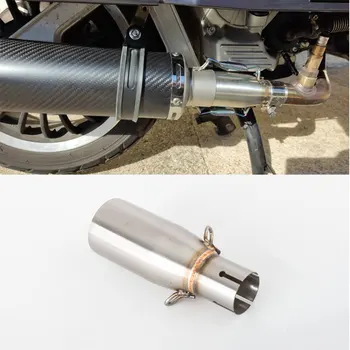 Slip On For Piaggio BEVERLY 125 300 MP3 125 250 300 LT X10 125 Motorcycle Exhaust Escape Connection Link Pipe MP3 exhaust