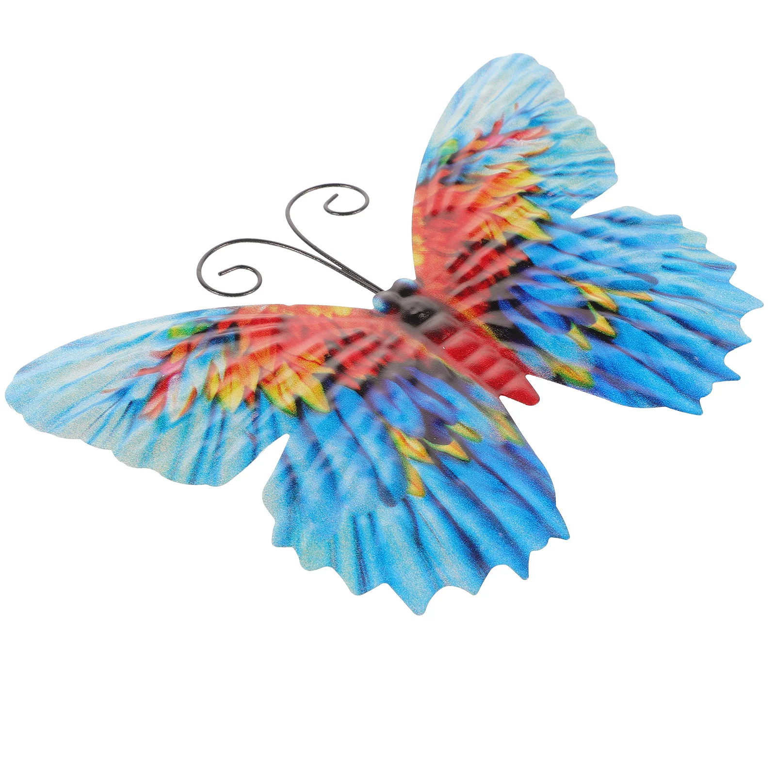 

Wrought Iron Butterfly Home Decor Animals Decorations for Fence Wall
