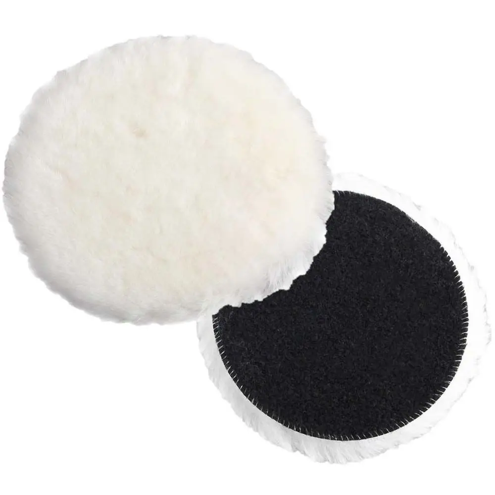 

3/4/5/6/7 Inches Imitated Wool Polishing Disc Car Beauty Waxing Self-Adhesive Disc Wool Sponge Pad Auto Polisher Paint Care