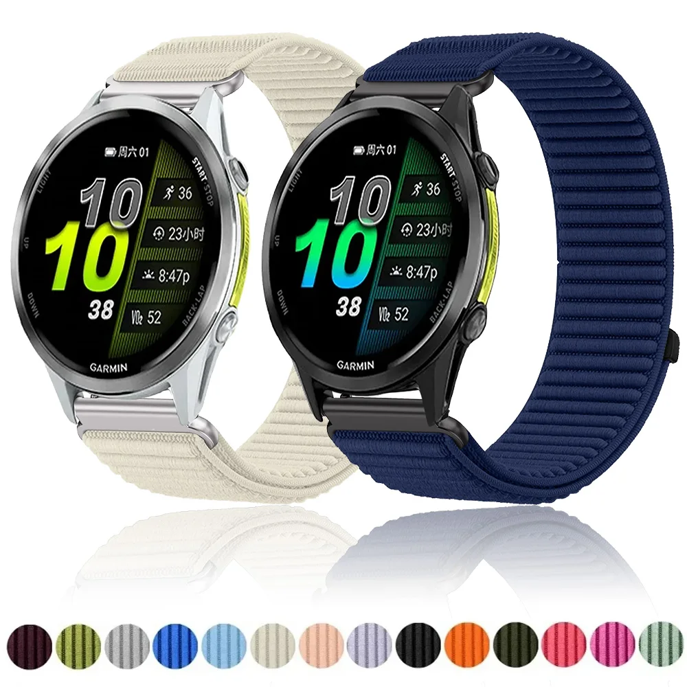 Wave Nylon Loop Strap, 18mm/20mm/22mm,