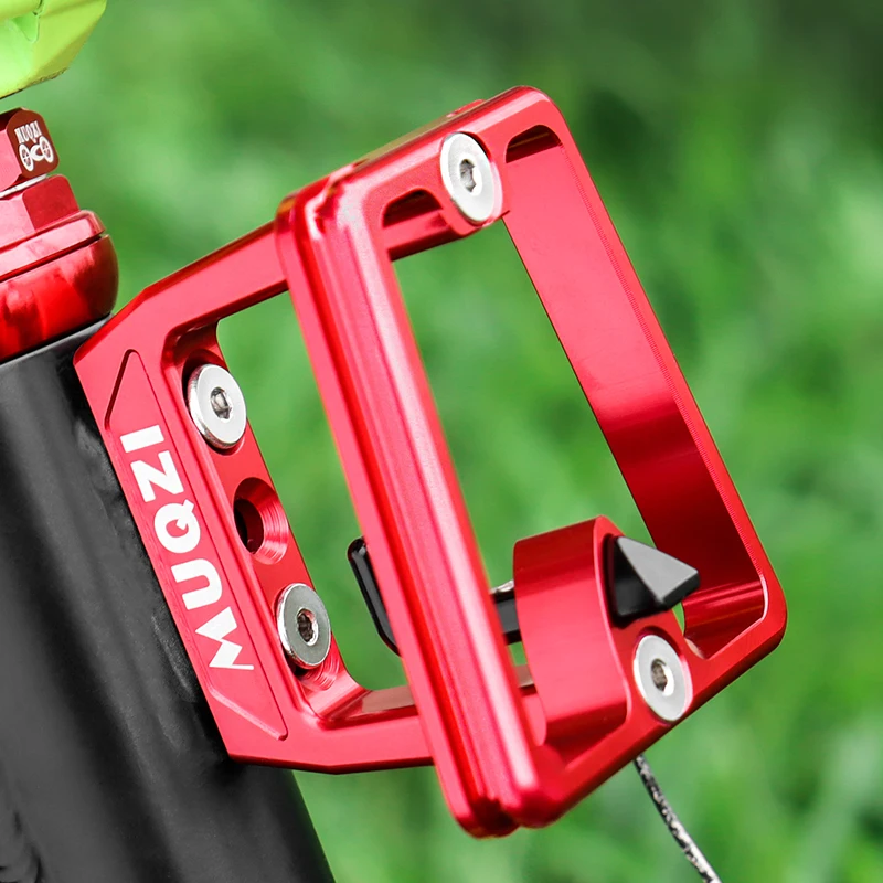 Folding Bike Front Bag Carrier Block with Bracket and Mount Adapter