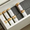 Kitchen Spice Drawer Organizer Adjustable Spice Rack for Spice Seasoning Bottles Cabinet Pantry Kitchen Organizer accessories 1
