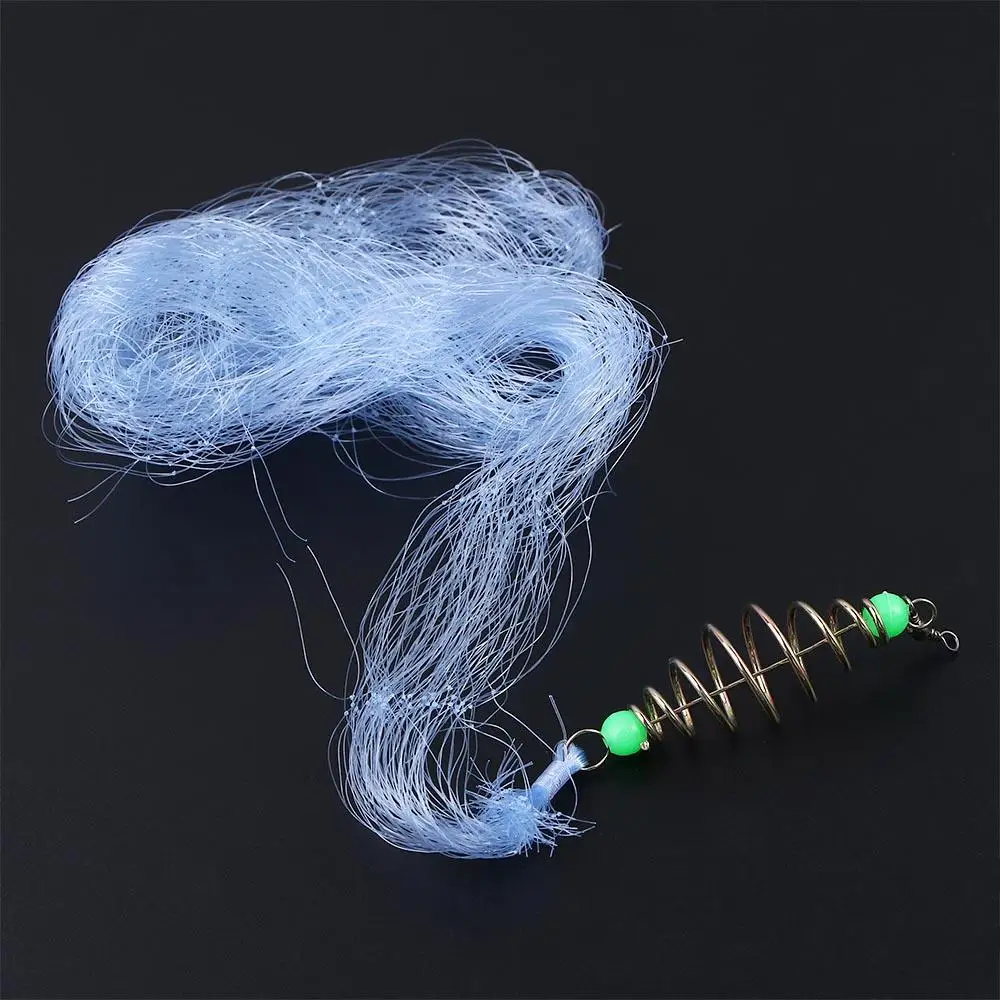 Fishing Traps Fishing Bait Supplies Multi Size Cage Copper Net Spring Shoal Traps Luminous Netting