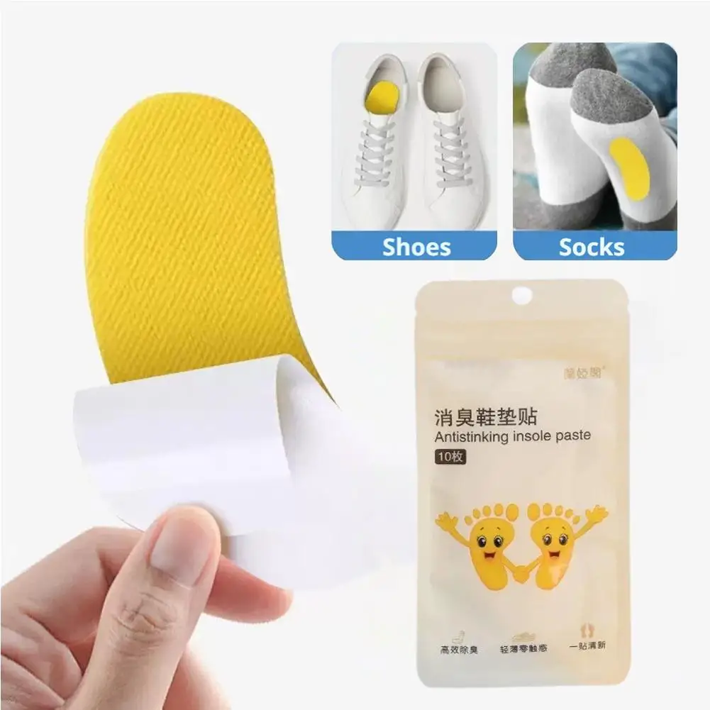 Deodorizing Shoe Stickers Lasting Freshness Shoes Odor Remover Deodorant Patch Comfortable Antibacterial Daily Shoe Accessories