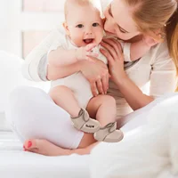 Newborn Winter Warm Snow Boots Non-Slip Soft Soled Walking Shoes Soft Bottom Non-Slip Cozy Thermal Wrap Booties 4