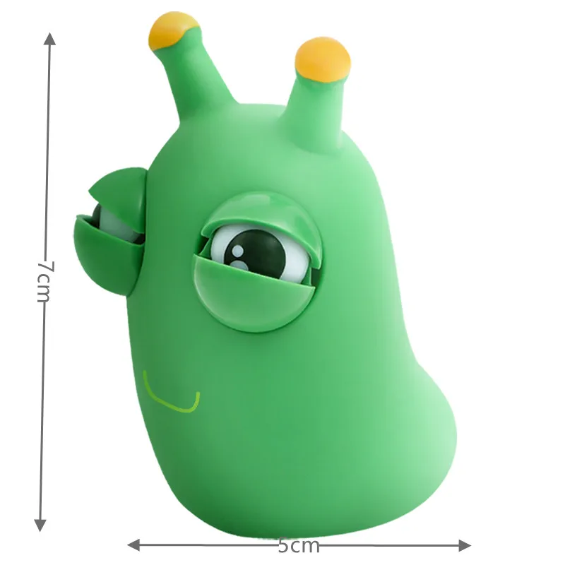 Novelty Green Worm Squeeze Toy Image 7