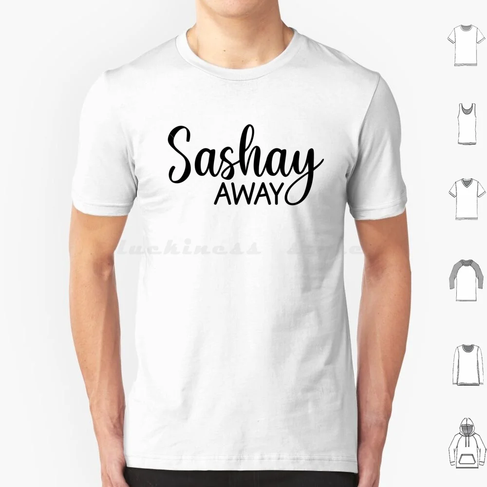 

Хлопковая футболка Sashay Away для мужчин и женщин, с принтом «сделай сам»