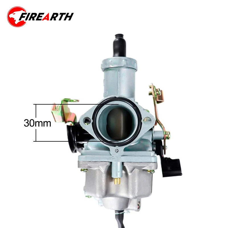 

Carburetor Motorcycle Parts PZ30 30mm Accelerator Pump With Throttle Cable 200cc 250cc For ATV Motorcycle Carburetor