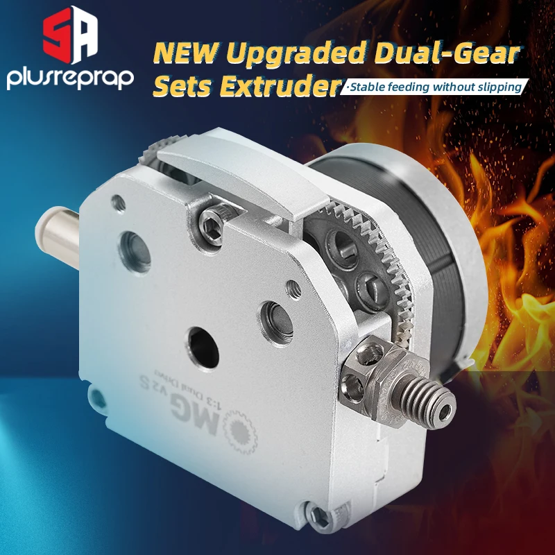 All-metal Aluminum Extrud Direto Dual Drive Bowden Impressora 3d Omg Ender Atualização Orbiter Titan Aero Mk8 h2 Vyper Kobra - Imagem 4