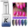 KODIES GEL Aurora Pearl Top Coat UV Gel Nail Polish 15ML Chrome Shine Gel Varnish Finish Sealer All for Manicure Gelcolor Top 1