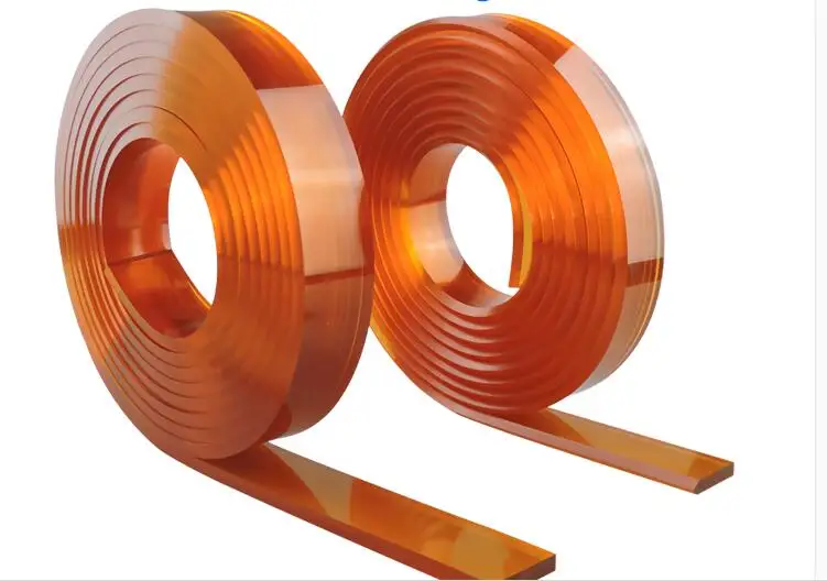 Brown Color One Meter Length Screen Printing Squeegee Rubber Tip Scraper for Silk Equipment