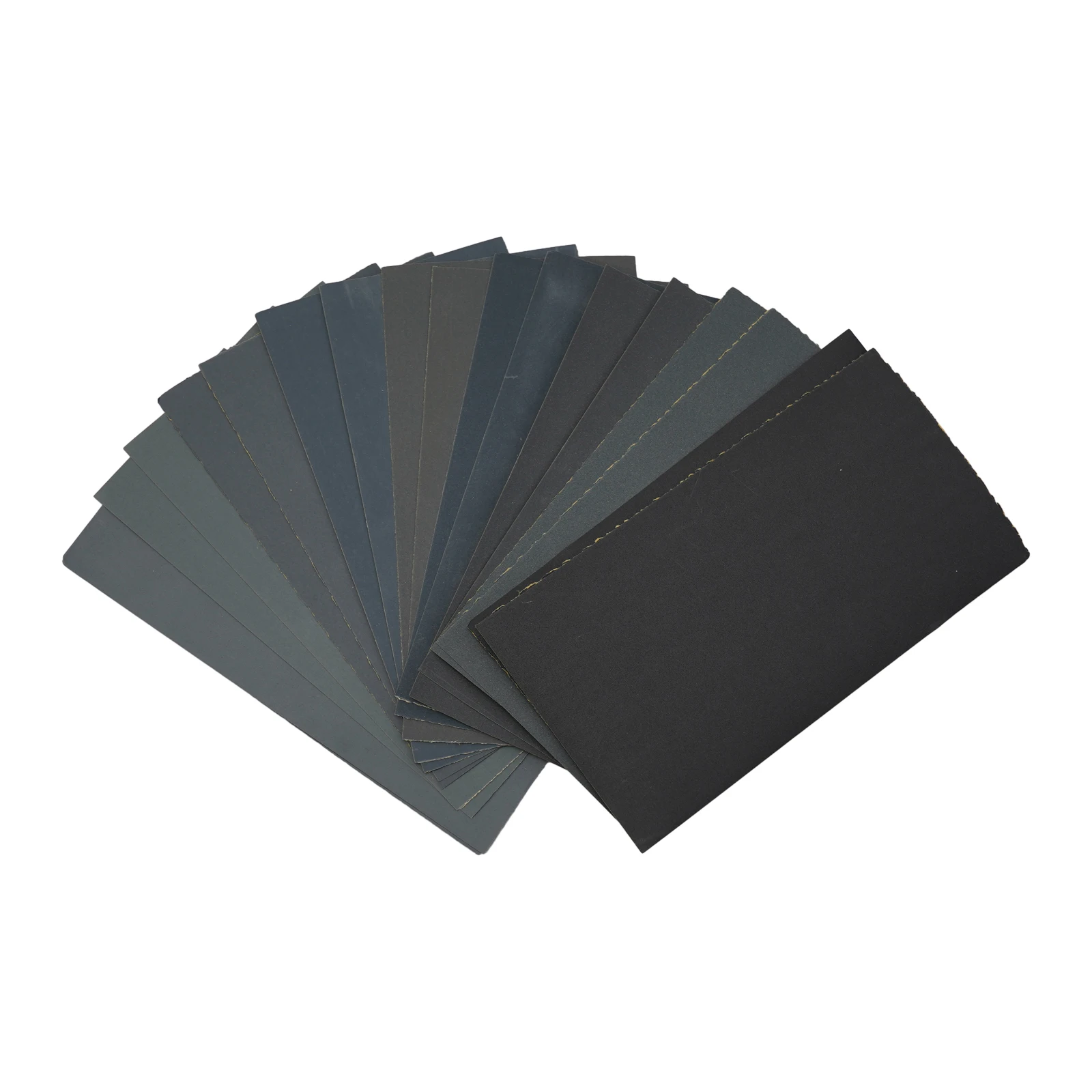 18Pcs Wet Dry Sandpaper 400-3000 Grit Assortment Abrasive Paper Sheets For Automotive Sanding Wood Furniture Finishing