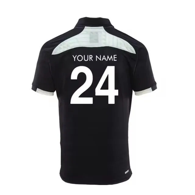 thumbnail image 1 of Camiseta de entrenamiento/polo/camiseta sin mangas/pantalones cortos de los Kiwis de Nueva Zelanda 2024, camiseta de rugby para hombre, talla de hombre: S-5XL (nombre y número personalizados impresos), 1 of 5