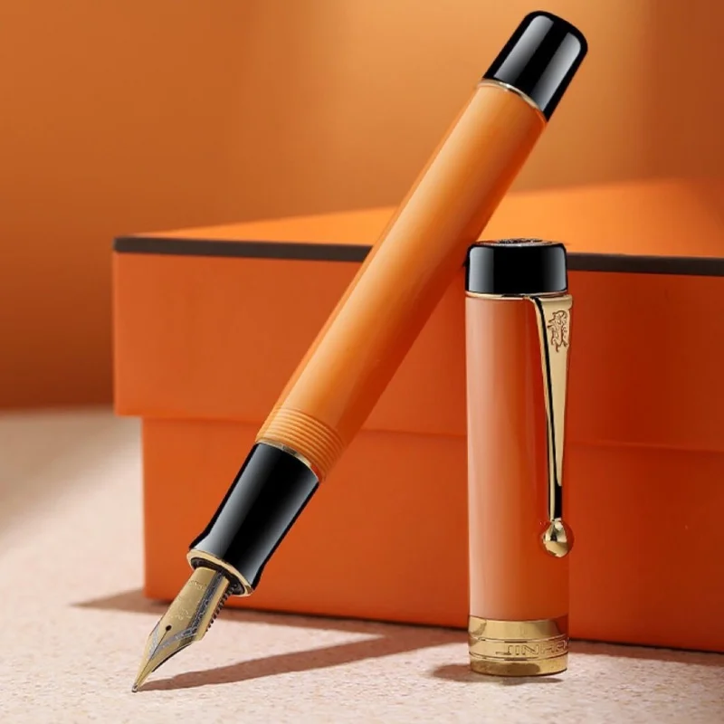 Jinhao 100 세기 만년필 F 0.5mm/M 0.7mm 펜촉 그리기 선물 B1 쓰기를위한 고품질 비즈니스 사무실 공급 업체