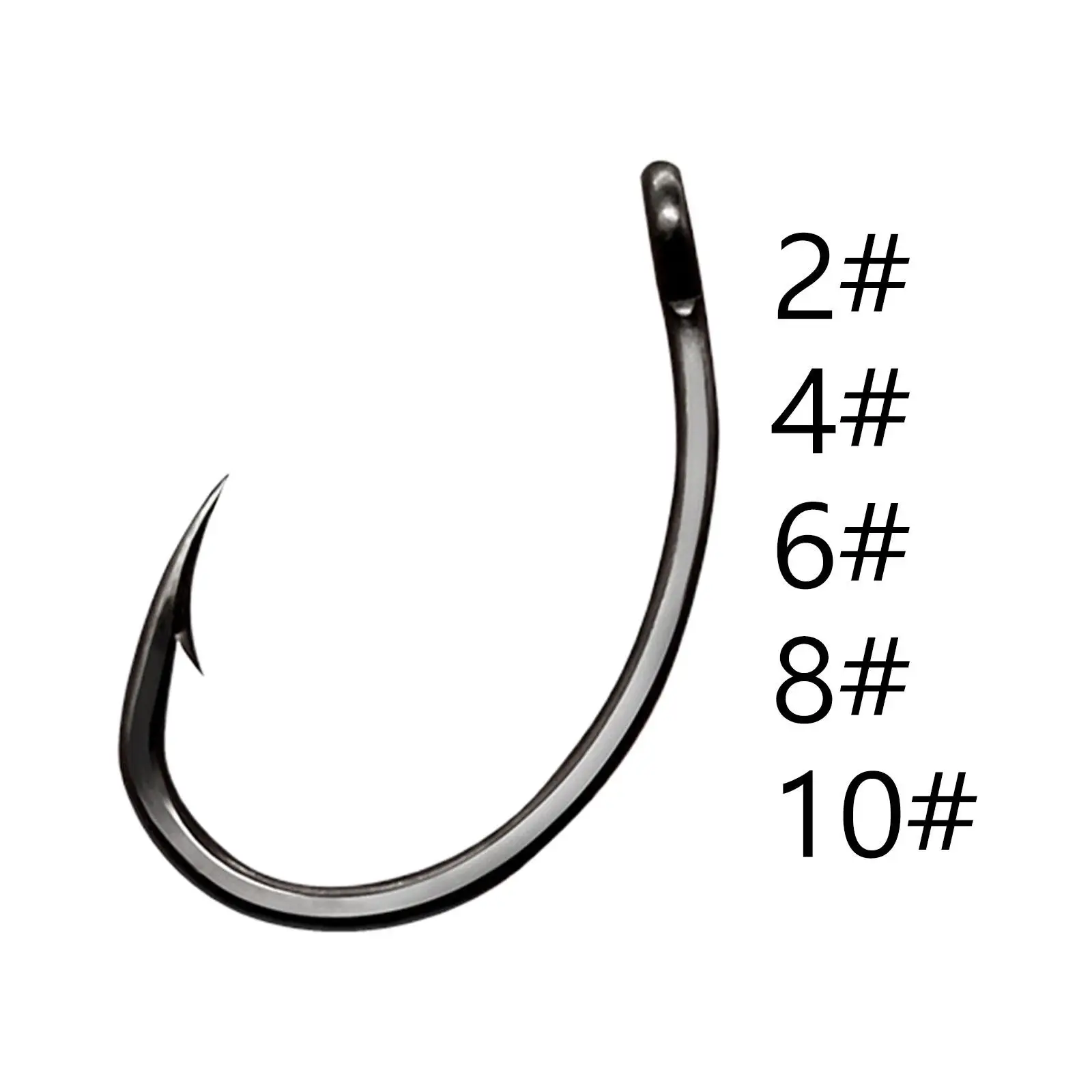 50x Fly Fishing Hooks for Fishing Lures Saltwater Heavy Duty Versatile Freshwater for Dry Flies Fly Hooks for Bass Catfish Trout