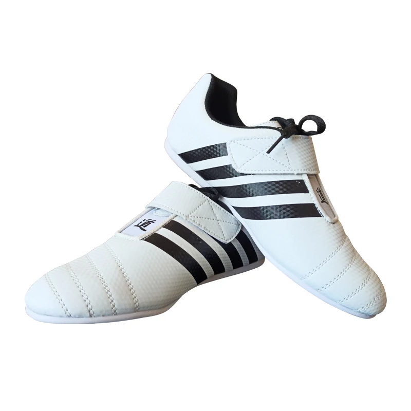 Taekwondo Shoes White Men's Sneaker Breathable Kung Fu Wushu Shoes Taichi Karate Martial Arts Wrestling Sneakers Kids Taekwondo