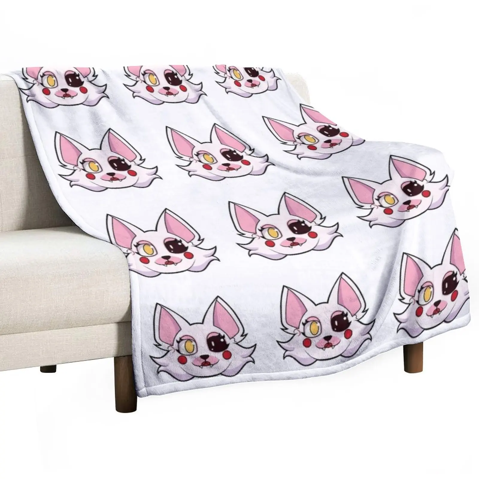 Mangle - Fnaf Coperta Da Tiro Coperta Carina Per Divano Biancheria Da Letto Anime Cosplay Sottile