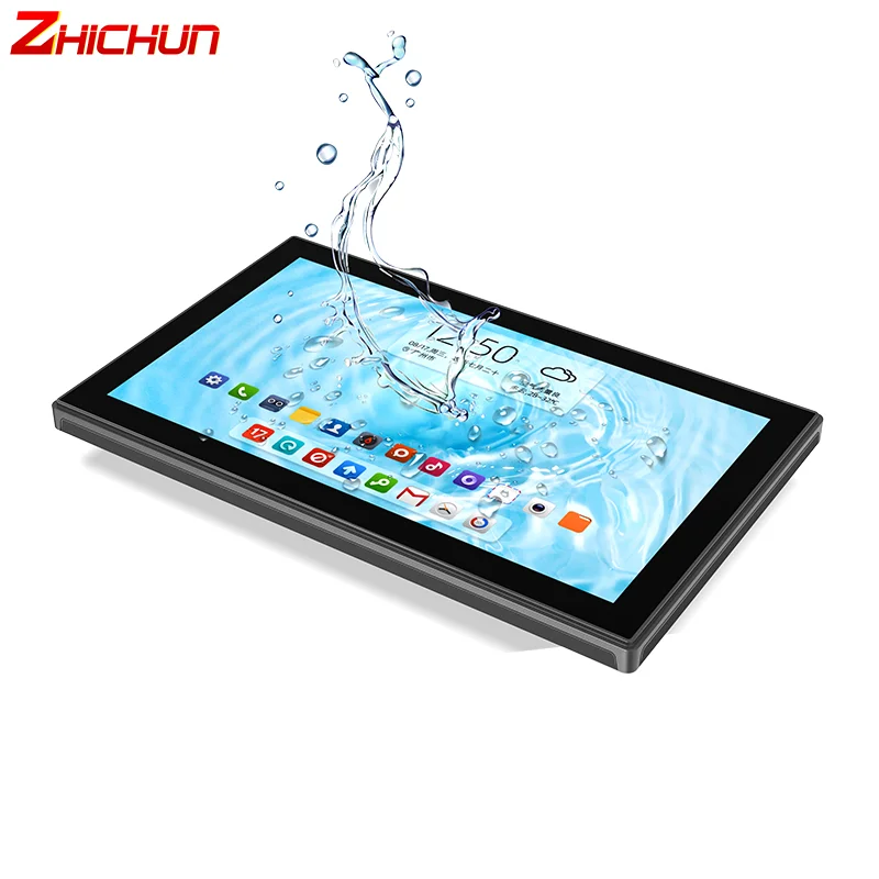 10.1 lnch Industrial Panel Pc Capacitive Touch Screen,15-10310U, Windows 10 Linux, 9-36V,Embedded Panel mount Computer 1