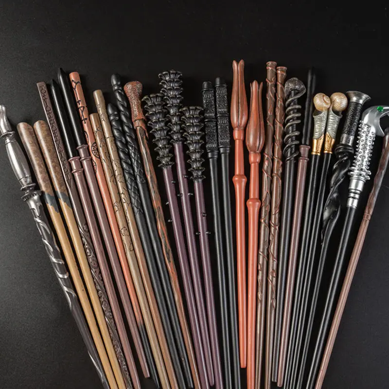 Anime Cosplay Props Superhero Cosplay Props Metal Core Magic Wand Harry Potter Halloween Cosplay Costumes No Box