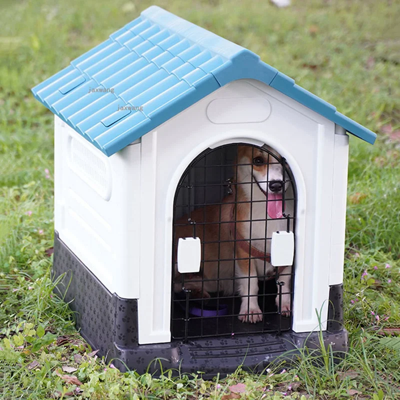 Four Seasons Universal Plastic Dog Houses Outdoor Courtyard Garden Pet