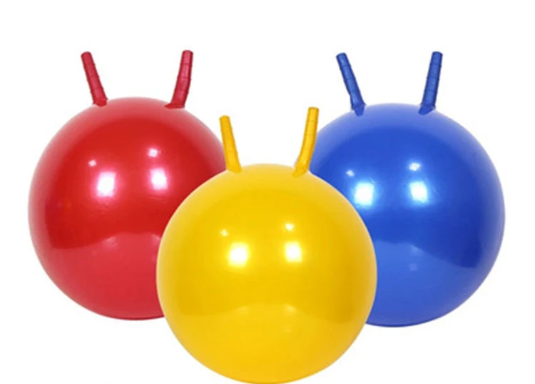 Sıçrama topları oyuncak zıplayan top çocuklar için büyük kabarık atlama topları denge atlama açık kapalı spor GamesToys çocuklar için hediye