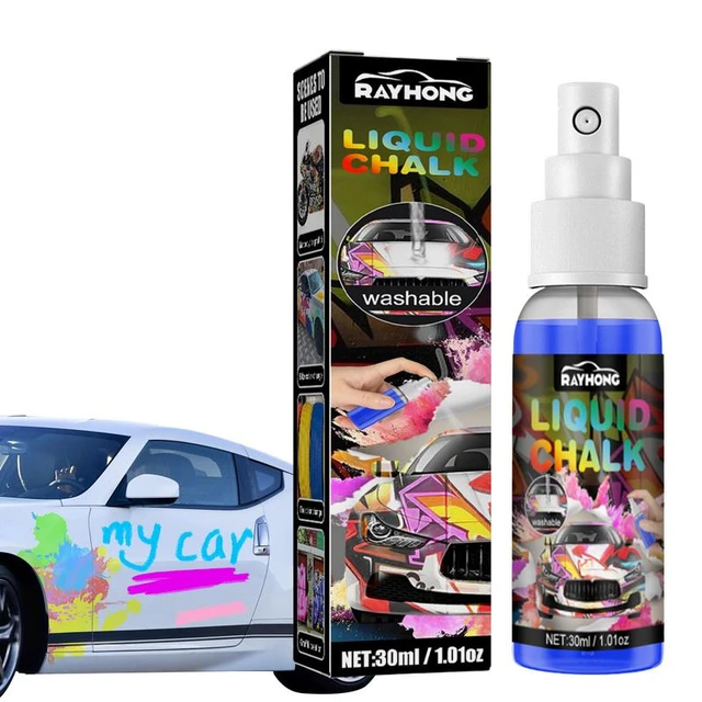 Window Paint Markers Washable Sidewalk Chalk Spray Paint Window