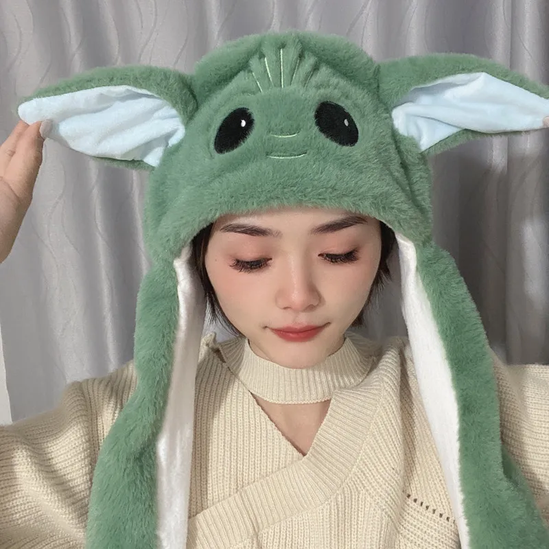Costume Baby Yoda Hoodie With Ears For Adults Baby Yoda Costume