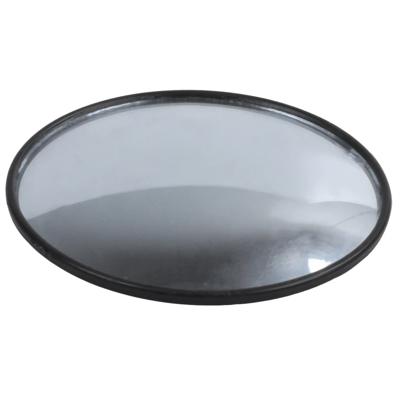 2X 95Mm OD Adhesive Round Convex View Rear Mirror Mirror Side Mirror