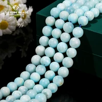 5A High Quality Natural Hemimorphite Beads Round Loose Spacer Mineral Bead 6 8 10mm For Jewelry Making Diy Bracelet Necklace 1