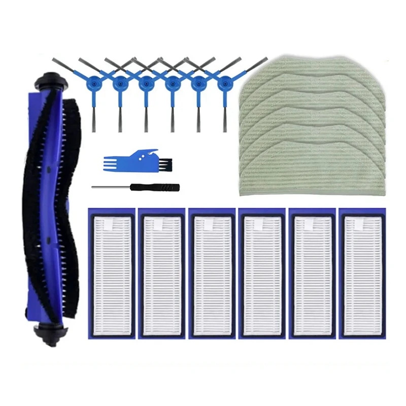 

Для пылесоса Eufy Robovac L70 робот-гибрид, сменные фильтры для пылесоса с основным роликом и боковой щеткой