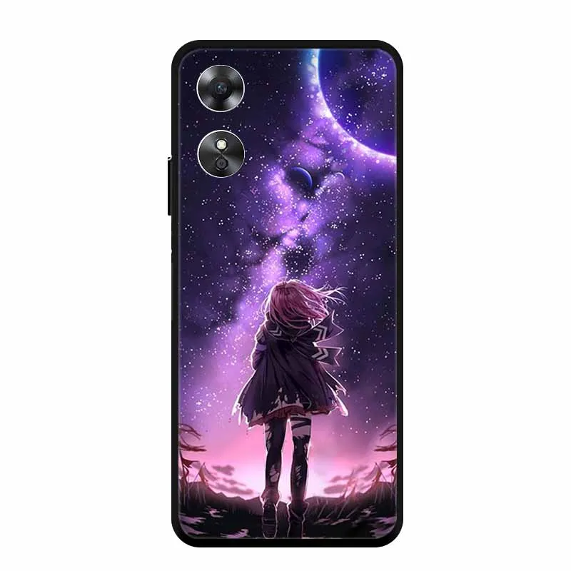 Cool Animal Design Black Edge Silicone Soft Phone Cover Case