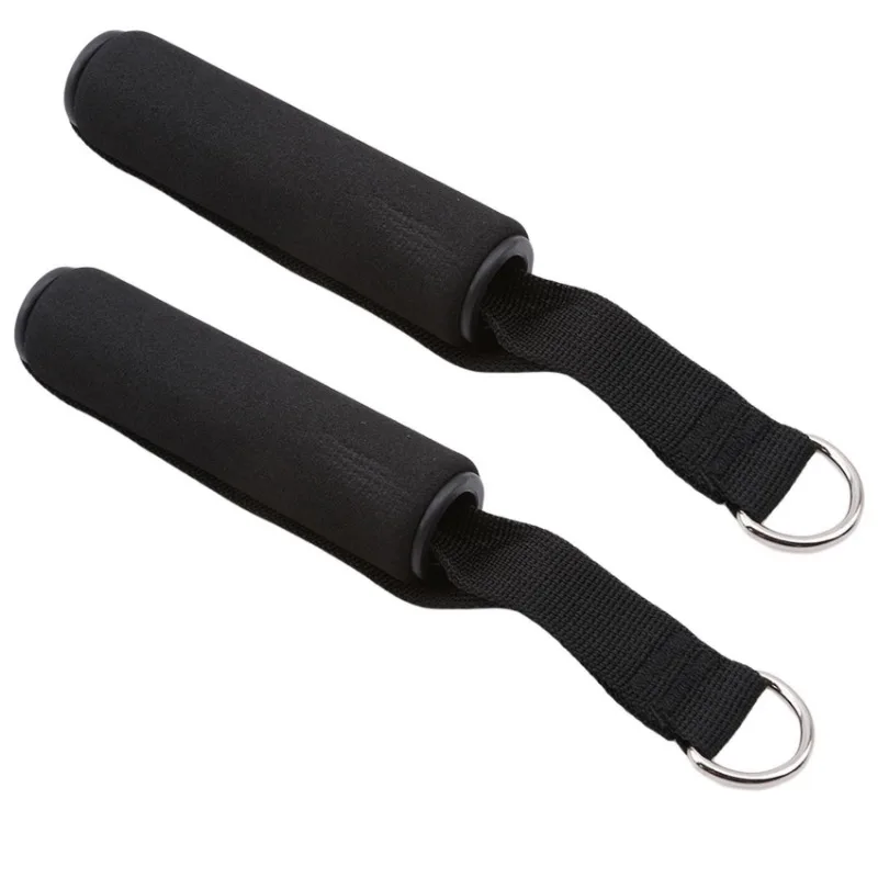 Pull Rope Grip 1 Pair Fitness Accessories Exercise Band Handle Rally Handle For Yoga Hammock Resistance Bands fitness accessories