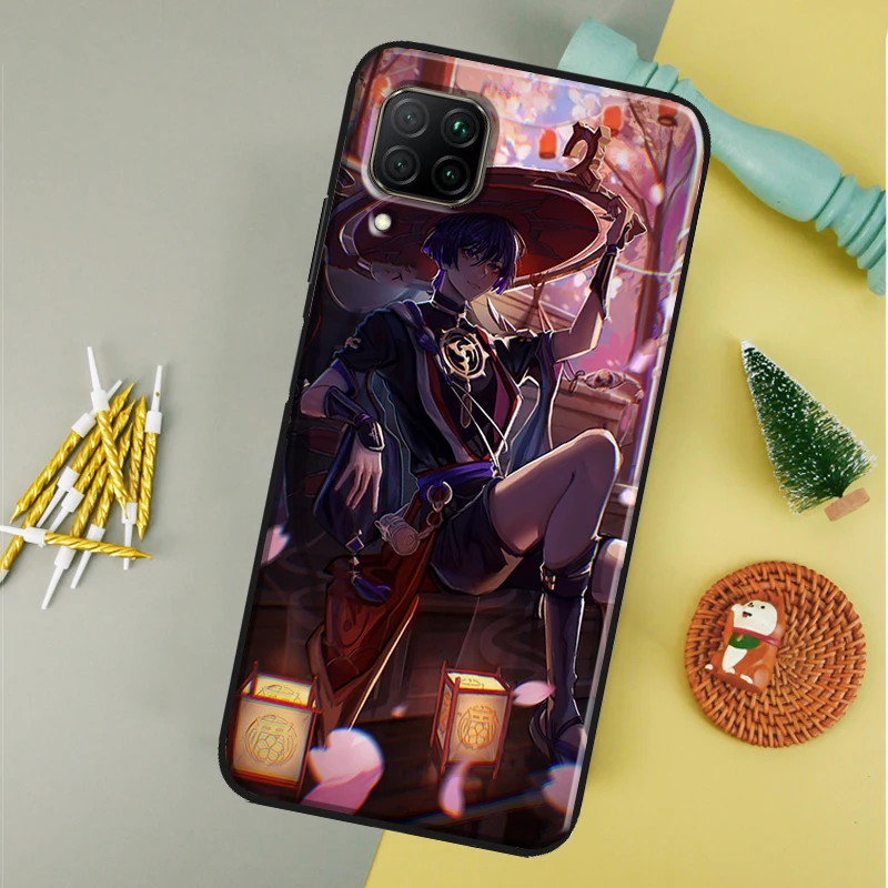 Scaramouche Genshin Impact Themed Phone Case