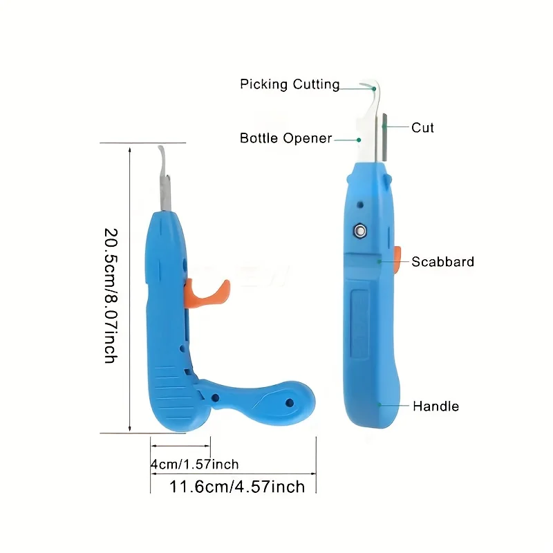 Heavy-Duty Multipurpose Garden Shears with Sharp Blades and Non-Slip Handle