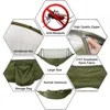 Camping Hammock And Portable Travel Outdoor Hanging Sleeping Hammock With Mosquito Net Single And Double Size Nylon Fabric 5