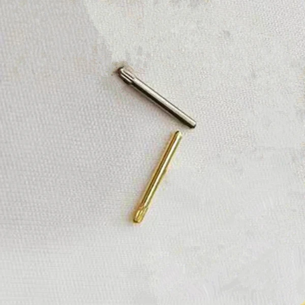 2pcs Gold/Silver Hinge Pins For Dupont L1/Ligne 1 Lighter Case Link Top Cover Case Body Connecting DIY Repair Parts Accessories 6