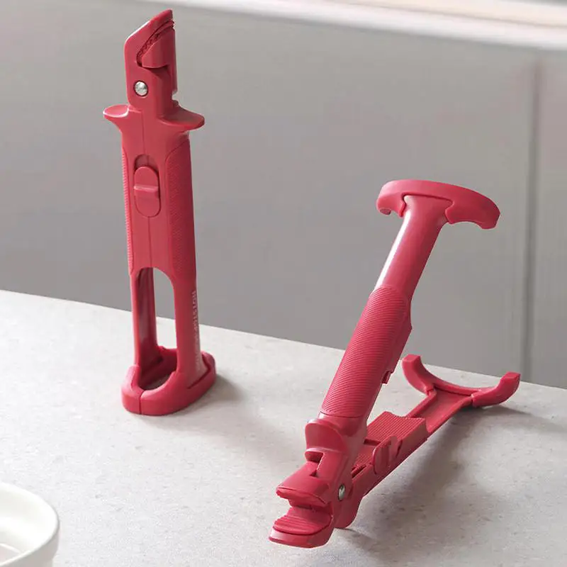 2in1 Anti Scalding Clip Meal Bowls Tongs Kitchen Bowl Dish Clip Durable Non-slip Gripper Anti-hot Clip Kitchen Baking Tray Clamp