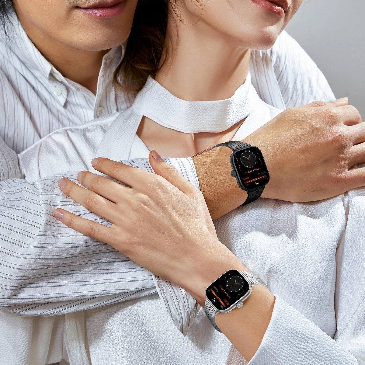 Premium Stainless Steel Mesh Strap - Elegant Replacement Wristband